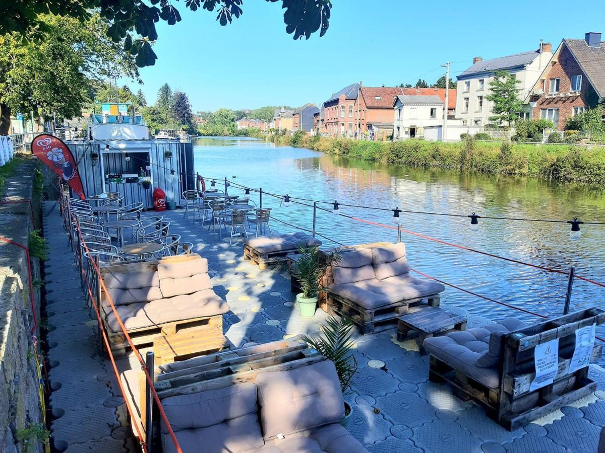 Gite Le Sambre Thuin Екстер'єр фото
