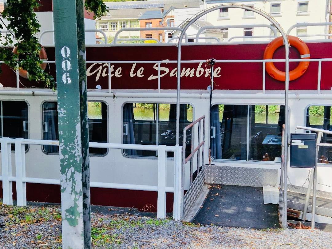Gite Le Sambre Thuin Екстер'єр фото